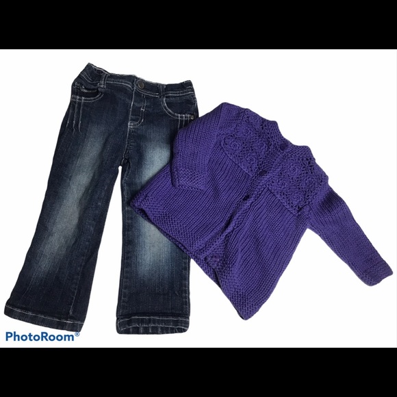 CALVIN KLEIN JEANS & HARTSTRINGS Knit Sweater 24M - Picture 1 of 12